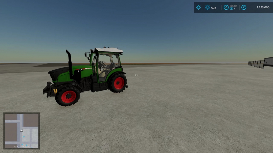 Hochgeschwindigkeitstraktor Schmalspurtraktor Fendt 1.0