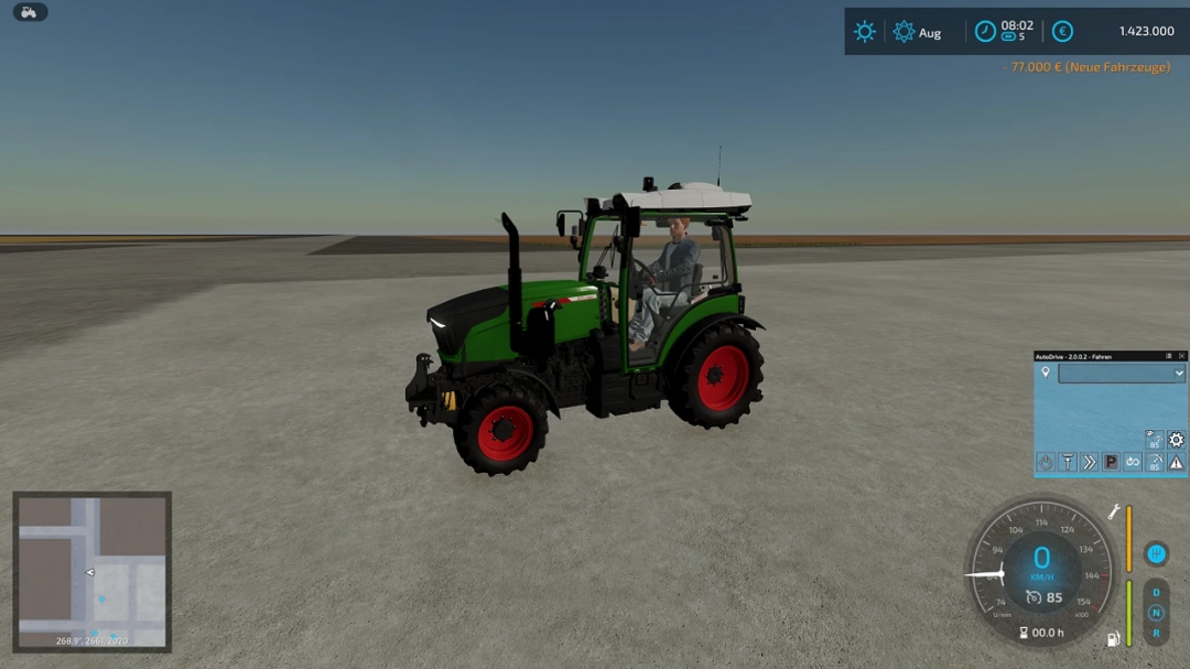 Hochgeschwindigkeitstraktor Schmalspurtraktor Fendt 1.0