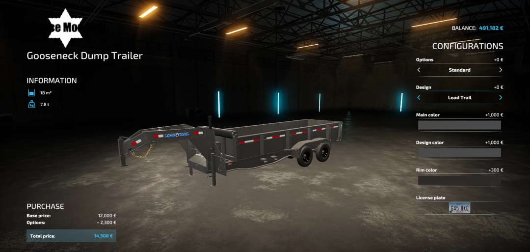 Load Trail Dump Trailer v1.0.0.0