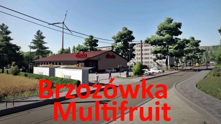 fs22-mods,  Brzozówka MultiFruit v1.0.0.0