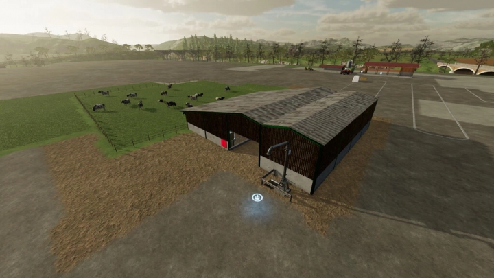 fs22-mods,  Cow Barn With Pasture v1.1.0.0