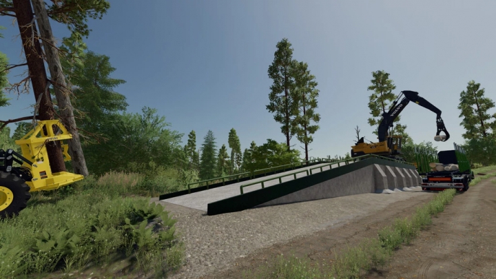 fs22-mods,  Log Load Platform v1.0.0.0