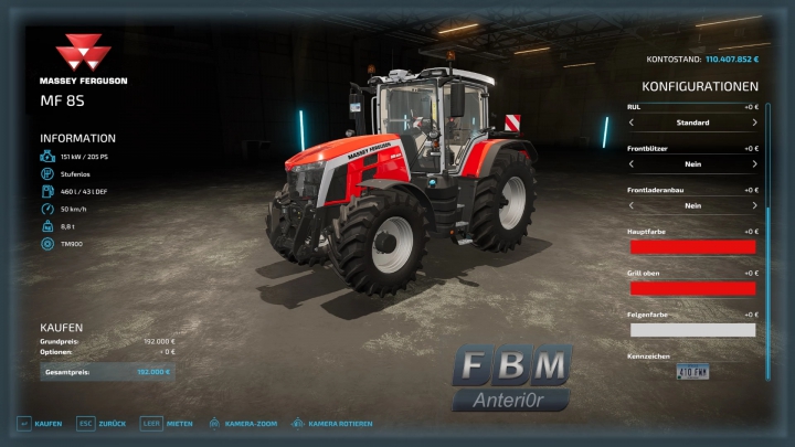 Image: Massey Ferguson 8S v1.0.0.0