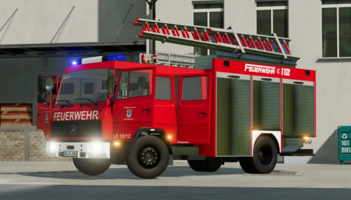 fs22-mods, Mercedes LK 1124AF LF16/12 Schlingmann v1.0