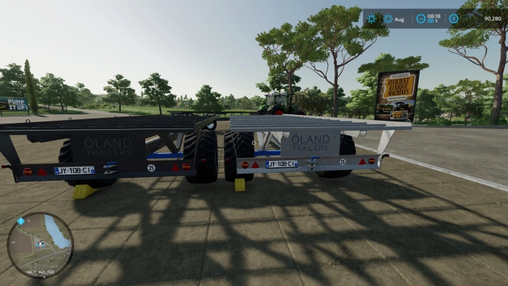 fs22-mods,  Oland HV72 BaleTrailer v1.0.0.0