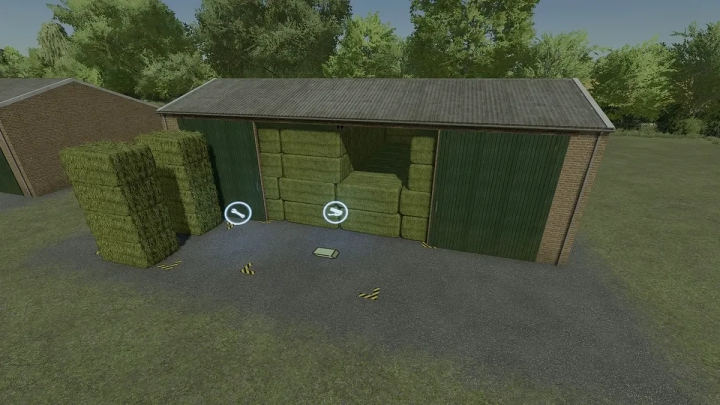 Image: Old Farm Package Bale Storages Extension v0.2.0.0