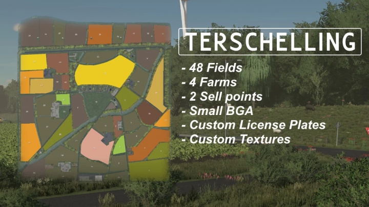 fs22-mods,  Terschelling Map v1.0.0.0