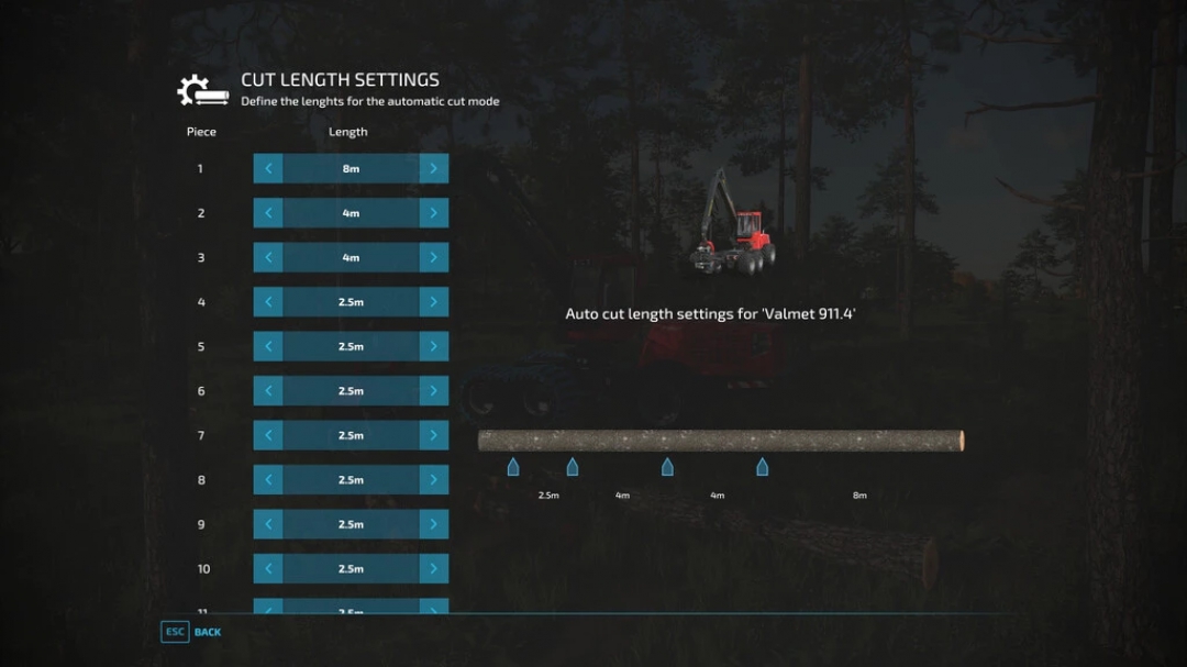 Extended Wood Harvester Cutting v1.0.0.0