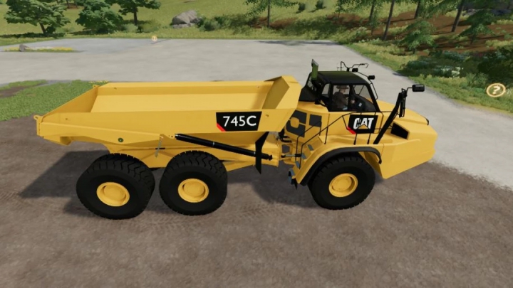 fs22-mods,  Cat 745 Converted v1.0.0.0