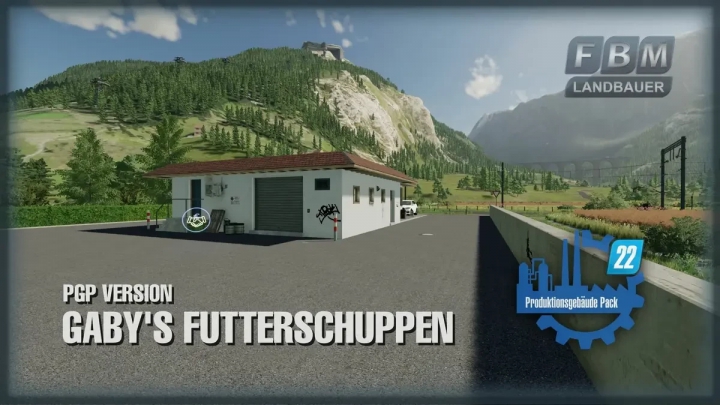 fs22-mods,  Gabys Futterschuppen (PGP Version) v1.0.0.0