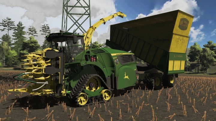 Image: John Deere 8000 Cargo AgroSrbija v1.0.0.0 2