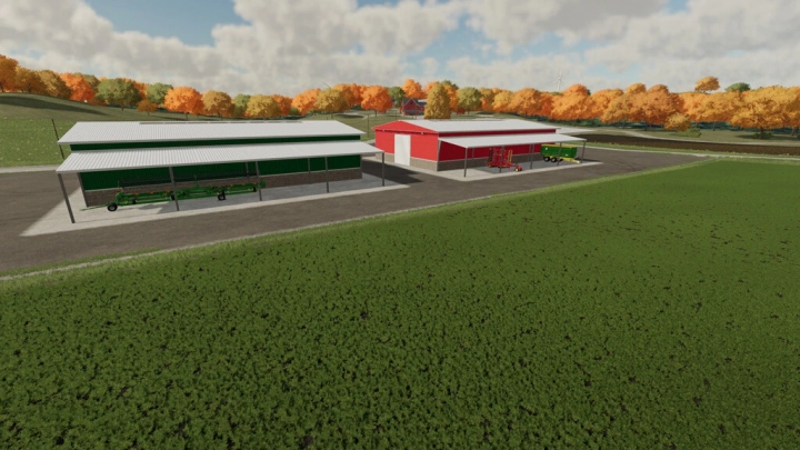 fs22-mods,  Large Machine And Implement Shed Pack v1.0.0.0