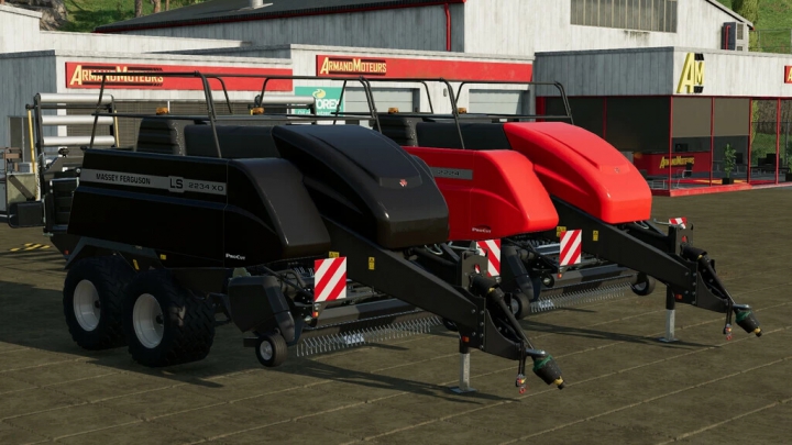 Image: Massey Ferguson LS 2200 Gen2 Baler Pack v1.2.0.0 5