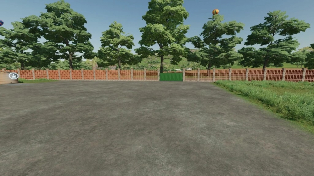 Brick Fence And Metal Gate v1.0.0.0