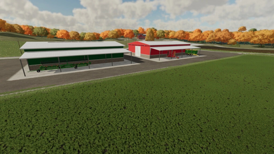 Large Machine And Implement Shed Pack v1.0.0.0