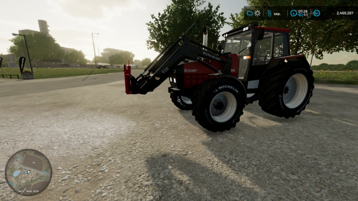 fs22-mods,  Frontloader triangle attachment