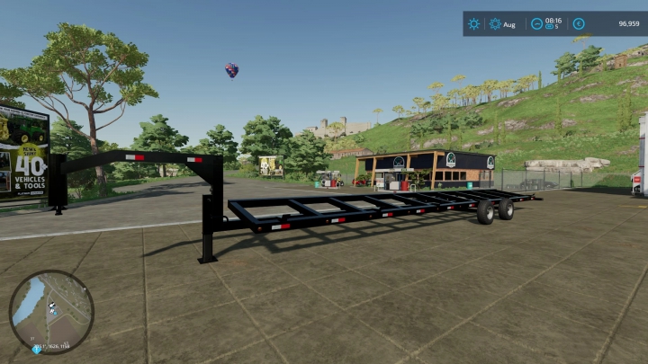 fs22-mods,  FS22 Maurer Gooseneck Header trailer v1.0.0.0