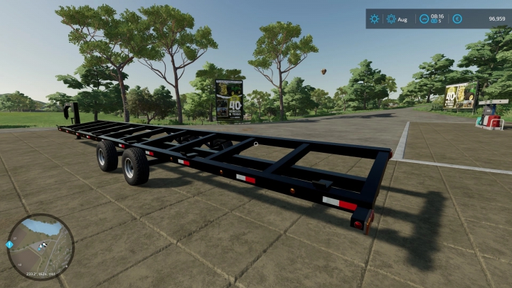 Image: FS22 Maurer Gooseneck Header trailer v1.0.0.0 2