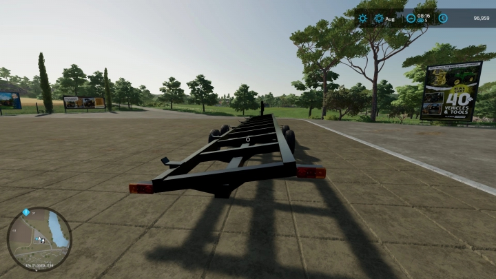 Image: FS22 Maurer Gooseneck Header trailer v1.0.0.0 3