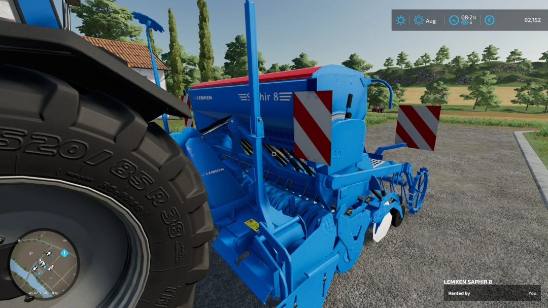 FS22 Lemken Saphir 8 v1.1.0.0