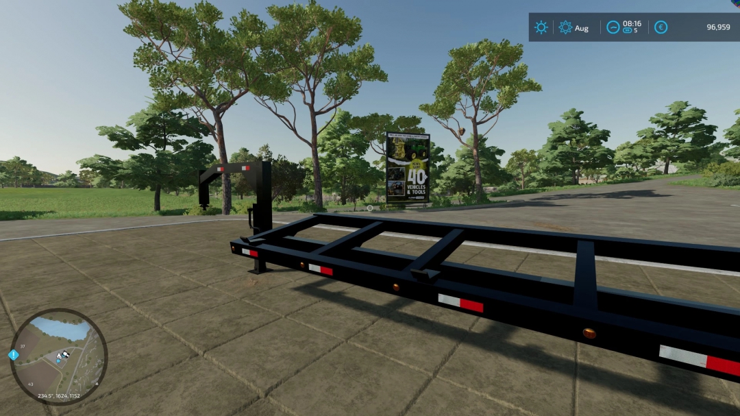 FS22 Maurer Gooseneck Header trailer v1.0.0.0