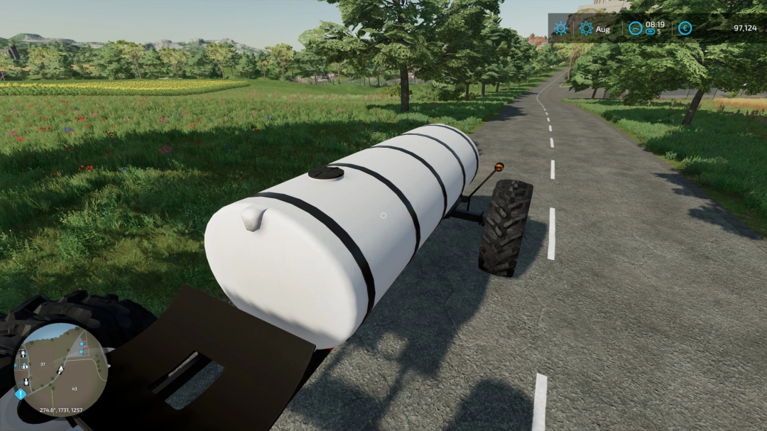 Lizard 1600 liquid fertilizer trailer v1.0.0.0