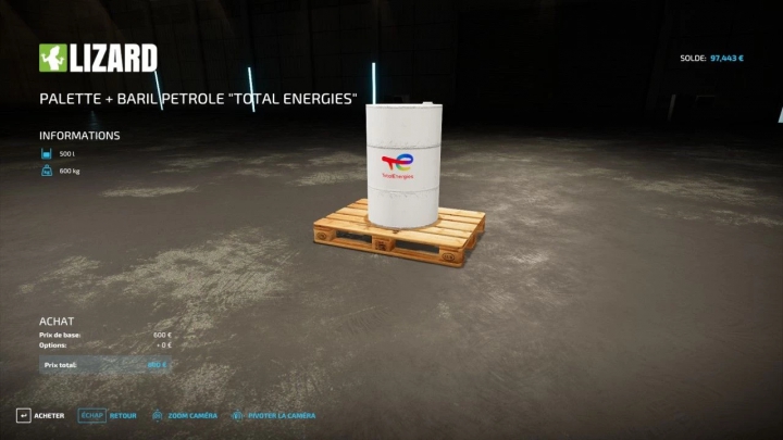 fs22-mods,  Barrel of oil Total Energies v2.0.0.0