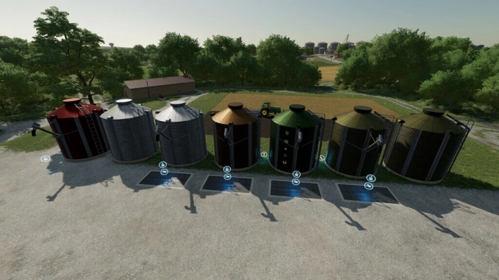 Image: Small Silo Set With Buying Station v1.0.1.0 2