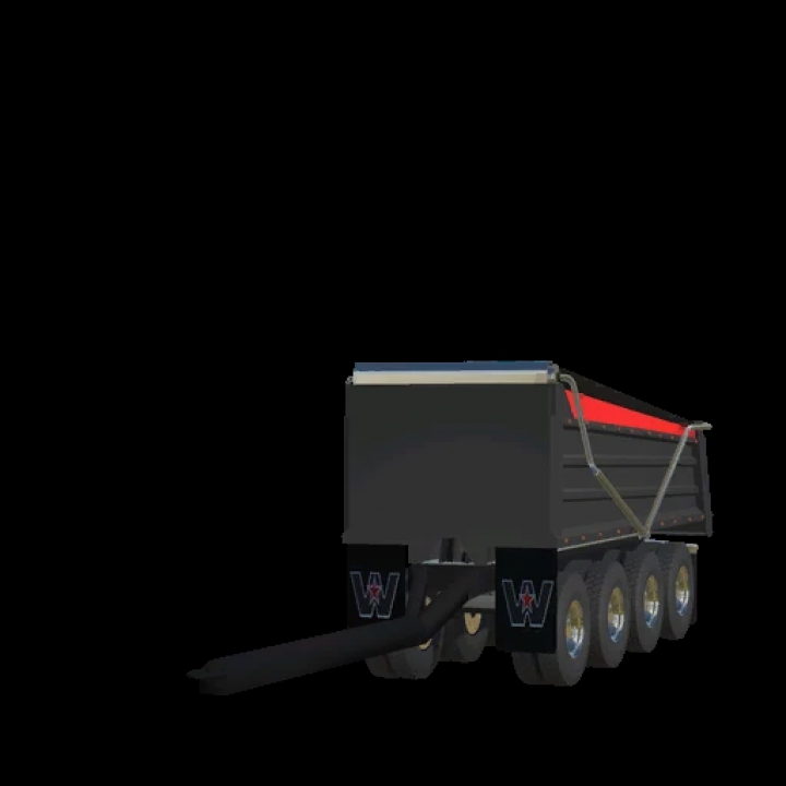 Image: WesternStar49x dump truck Pup Trailer v1.0