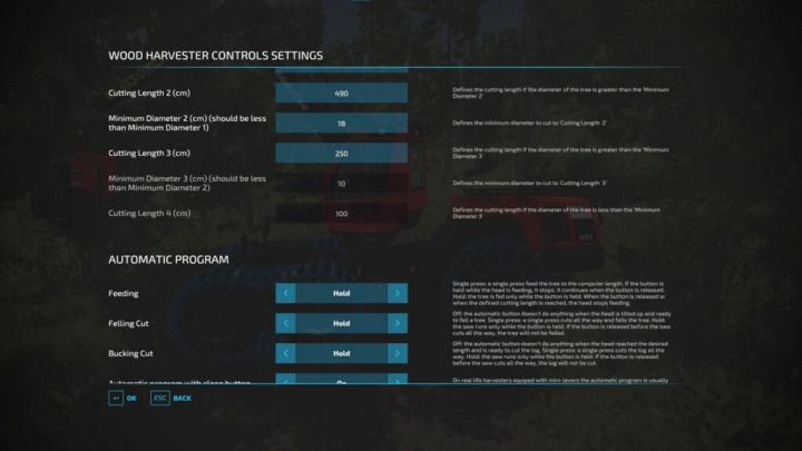 Image: Wood Harvester Controls v1.2.0.0 1