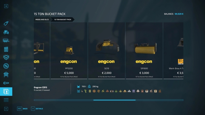 Image: 15 Ton Bucket Pack v1.0.0.0 0