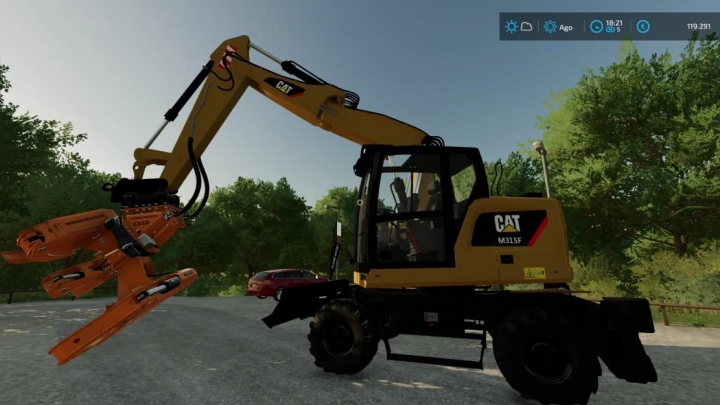 fs22-mods,  Cat 315m v1.0.0.0