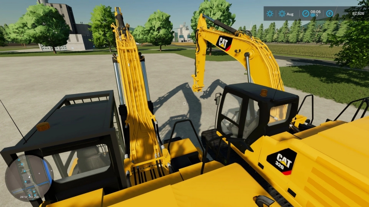 fs22-mods,  Caterpillar 320NG v1.0.0.0