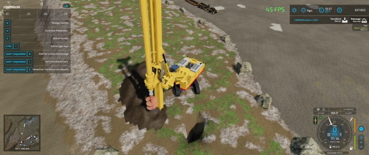 Image: FS22 Drilling Rig "Liebherr LB28" 1