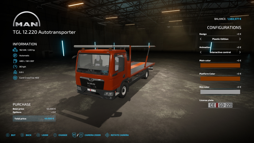 MAN TGL 12.220 Autotransporter v1.0.0.0