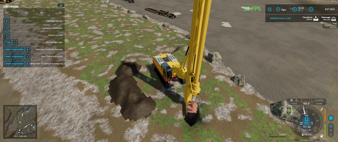 FS22 Drilling Rig "Liebherr LB28"