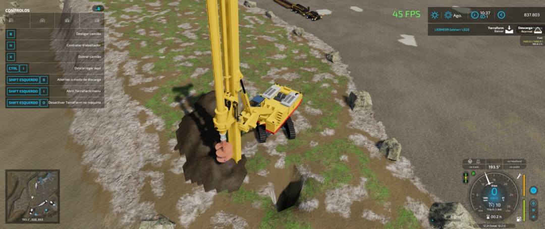 FS22 Drilling Rig "Liebherr LB28"