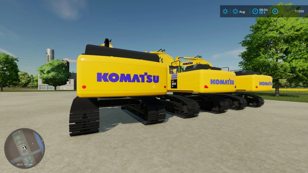 Komatsu 11 Large Excavators v1.0.0.0