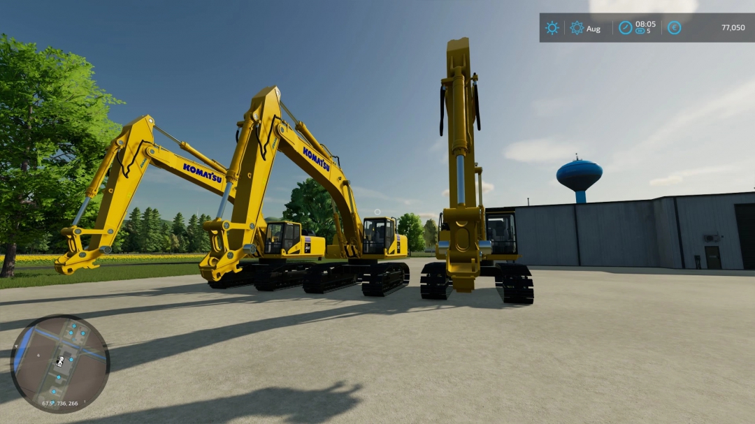 Komatsu 11 Large Excavators v1.0.0.0