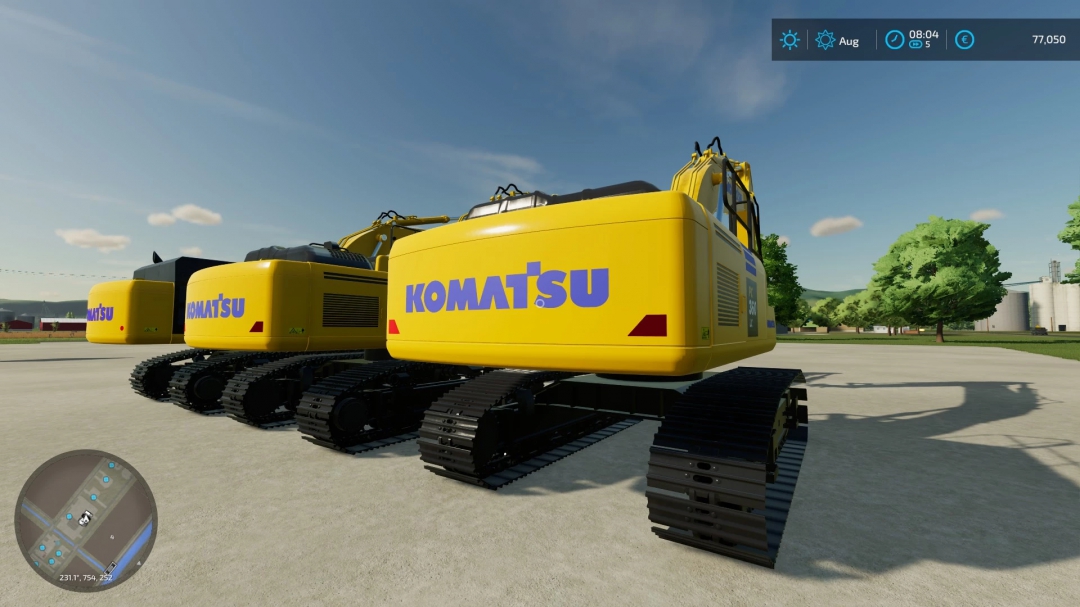 Komatsu 11 Large Excavators v1.0.0.0