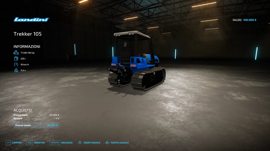 Landini trekken 105 v1.0.0.0