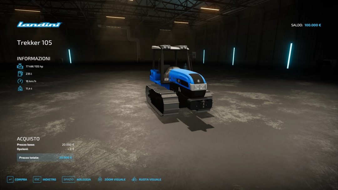 Landini trekken 105 v1.0.0.0