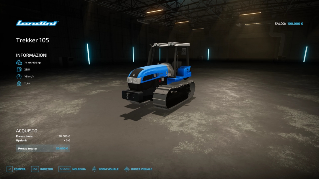 Landini trekken 105 v1.0.0.0