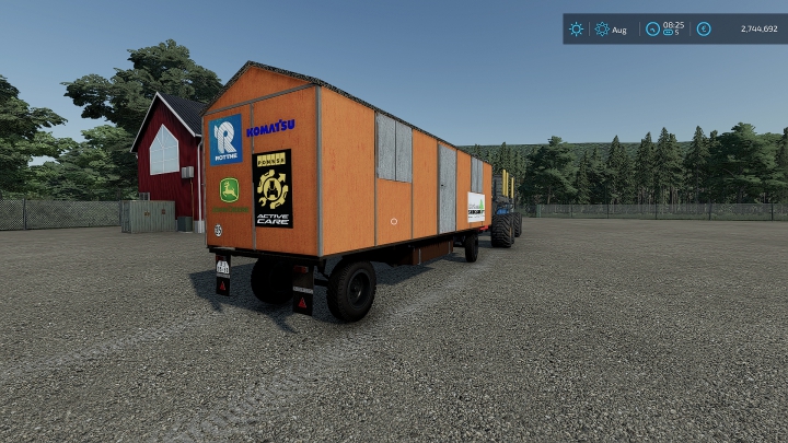 fs22-mods,  Forest machine maintenance wagon