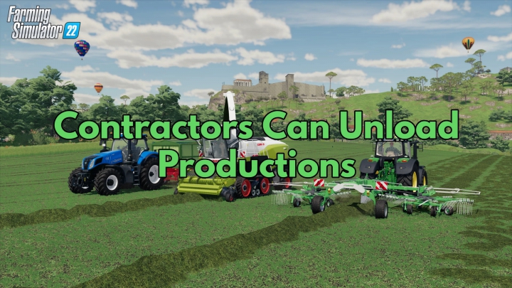 fs22-mods,  Contractors Can Unload Productions v1.0.0.0