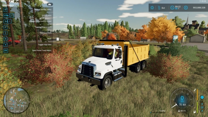 fs22-mods,  Freightliner fl114sd Converted v1.0.0.0