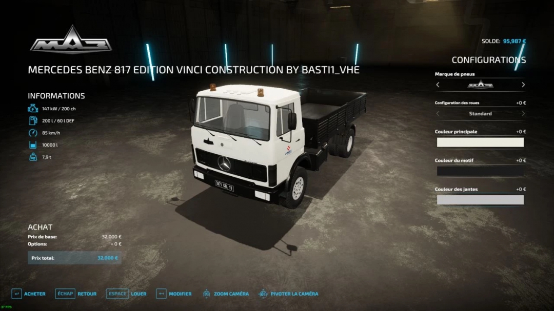 Mercedes Benz 817 Eurovia v4.0.0.0