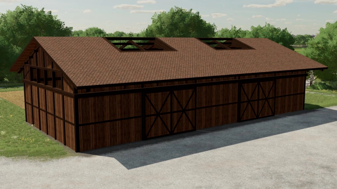 Wooden Sheds Pack v1.0.0.0