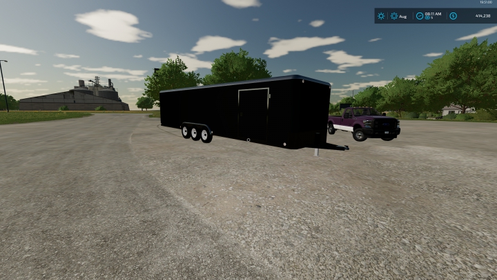 fs22-mods,  30FT Enclosed Trailer