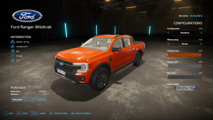 Image: Ford Ranger Wildtrak 2023 v1.0.0.0 1